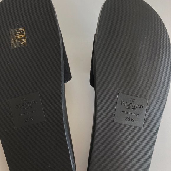 NEW VALENTINO GARAVANI Chain Slide Sandal - Picture 14 of 16